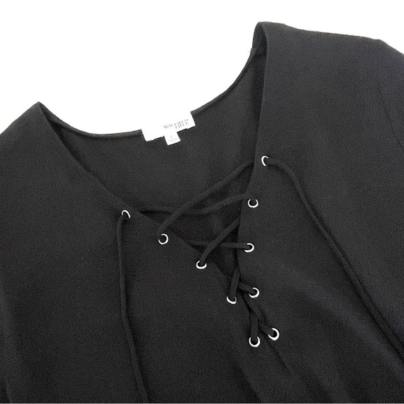 ARITZIA Wilfred Free Redling Lace Up Blouse - Picture 7 of 11